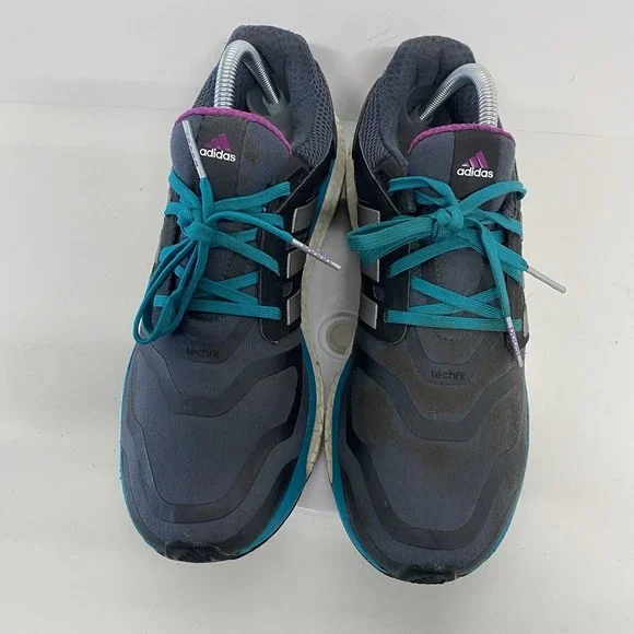 Adidas Shoes Women Size 10.5 Energy Boost Gray Athletic Running Sneakers 4112 - Picture 6 of 16